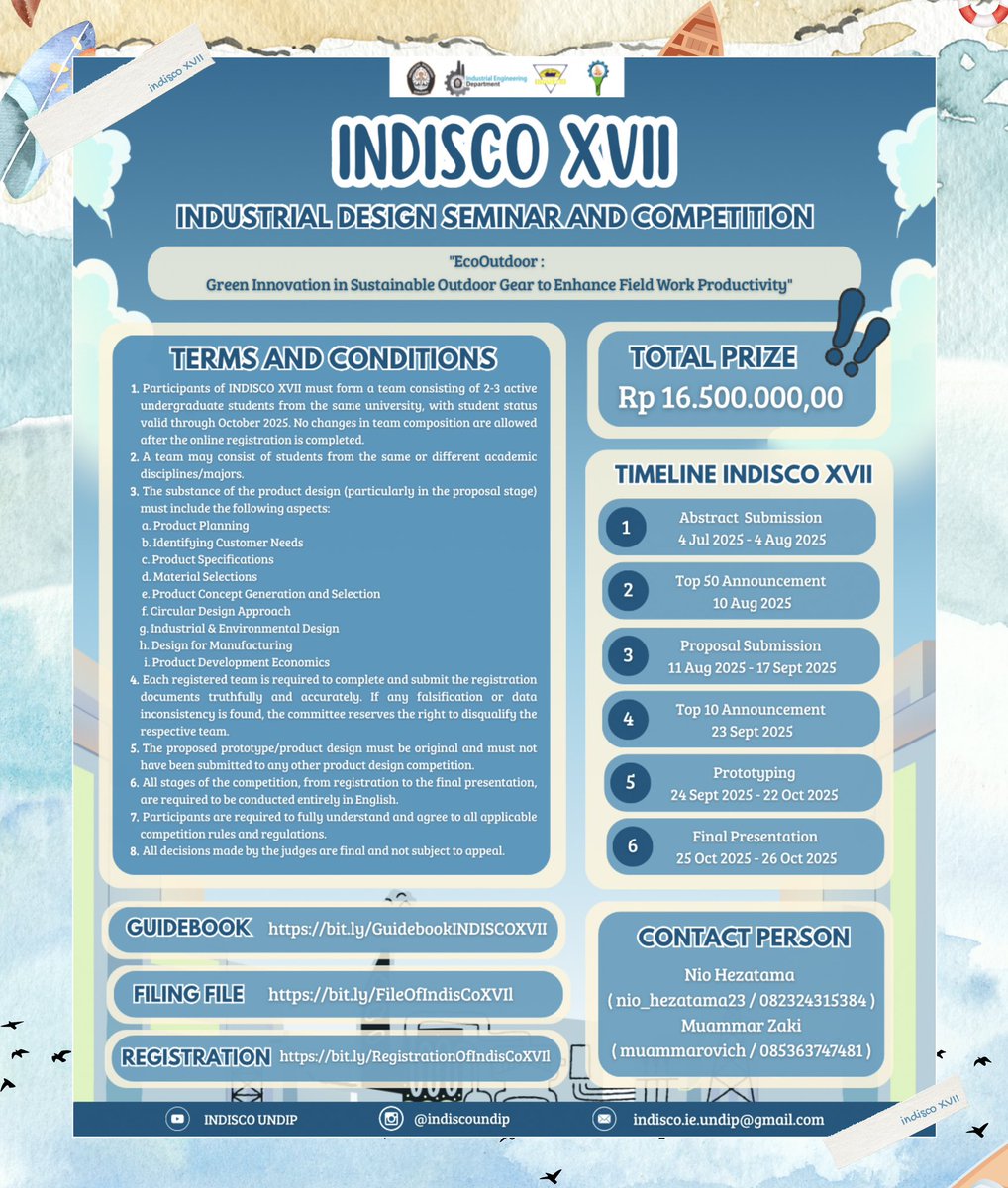 INDISCO XVII tweet media