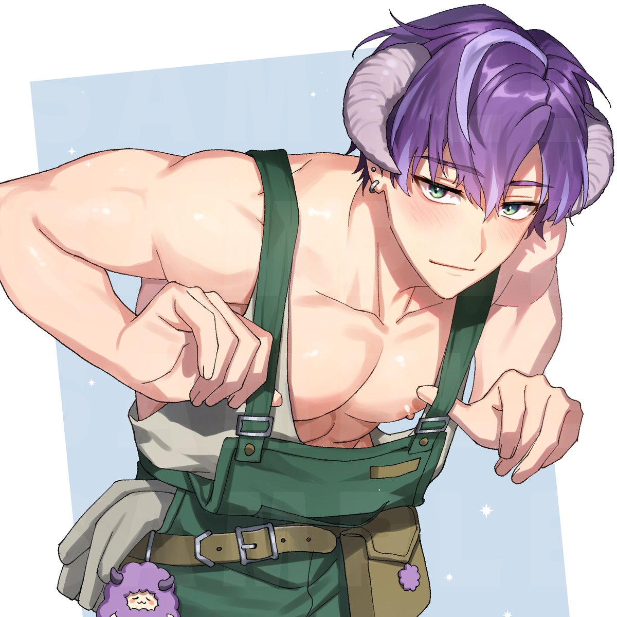 飛毒 🐏 耍廢羊羊Vtuber | 2.5新衣裝募資中 ! | (@virus_flying) on Twitter photo 【#發羊光大】
「...欸?! 我在換衣服啦 你快出去💦
  再看就叫士兵幫你拿下喔 !!!! 」
真 · 最後一脫(?)
感謝大家對這一次新衣裝的支持🥹
歡迎在深夜睡不著﹑還在忙的時候
來看看我的直播療癒一下喔 ~
國王小毒會在毒托邦等著大家咩🐏
Illust.: @/Rio_oc_ 
#virusbaka #vtuber #男V #vtuberart 【#發羊光大】
「...欸?! 我在換衣服啦 你快出去💦
  再看就叫士兵幫你拿下喔 !!!! 」
真 · 最後一脫(?)
感謝大家對這一次新衣裝的支持🥹
歡迎在深夜睡不著﹑還在忙的時候
來看看我的直播療癒一下喔 ~
國王小毒會在毒托邦等著大家咩🐏
Illust.: @/Rio_oc_ 
#virusbaka #vtuber #男V #vtuberart