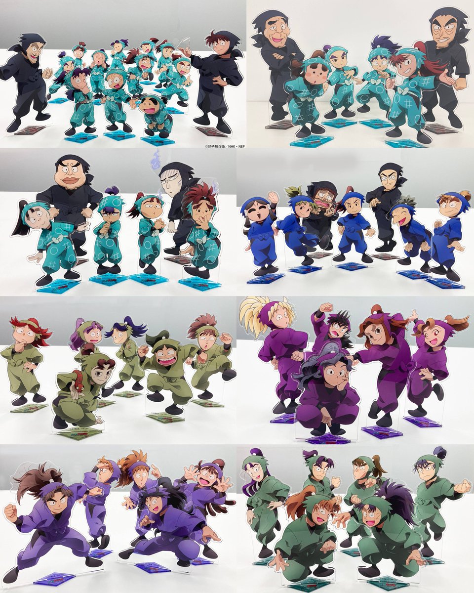 忍たま乱太郎』×「select×collect」 全86種類で、委員会ごとなどお好き