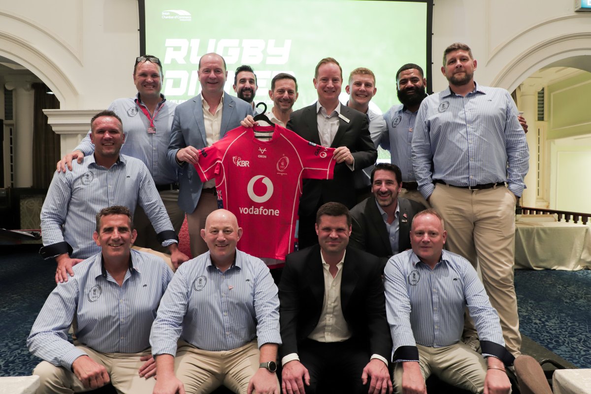 An unforgettable evening at our Rugby Dinner 🏉 in celebration of the Lions Tour, with the Matt Hampson Foundation!

Thanks to speakers Geordan Murphy, Dan Hipkiss &amp; Henry Dunn for the inspiration, and to the Singapore Cricket Club for hosting. 💪🦁
