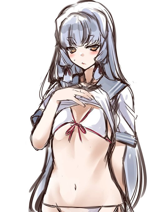 Д◎) まぁ水着かはだかか…うんうんいつも通り
 #これを見た人は無言で去年の7月の画像を貼る 