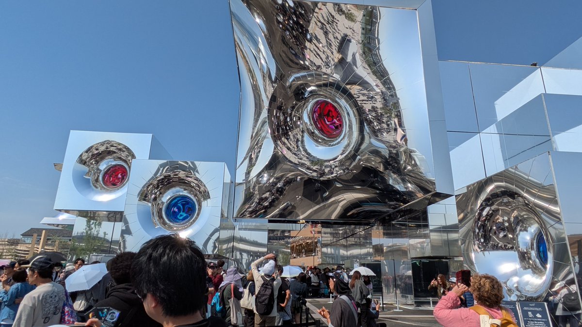 iyama's tweet photo. 大阪・関西万博「null²」 https://t.co/iELdqe8pnx