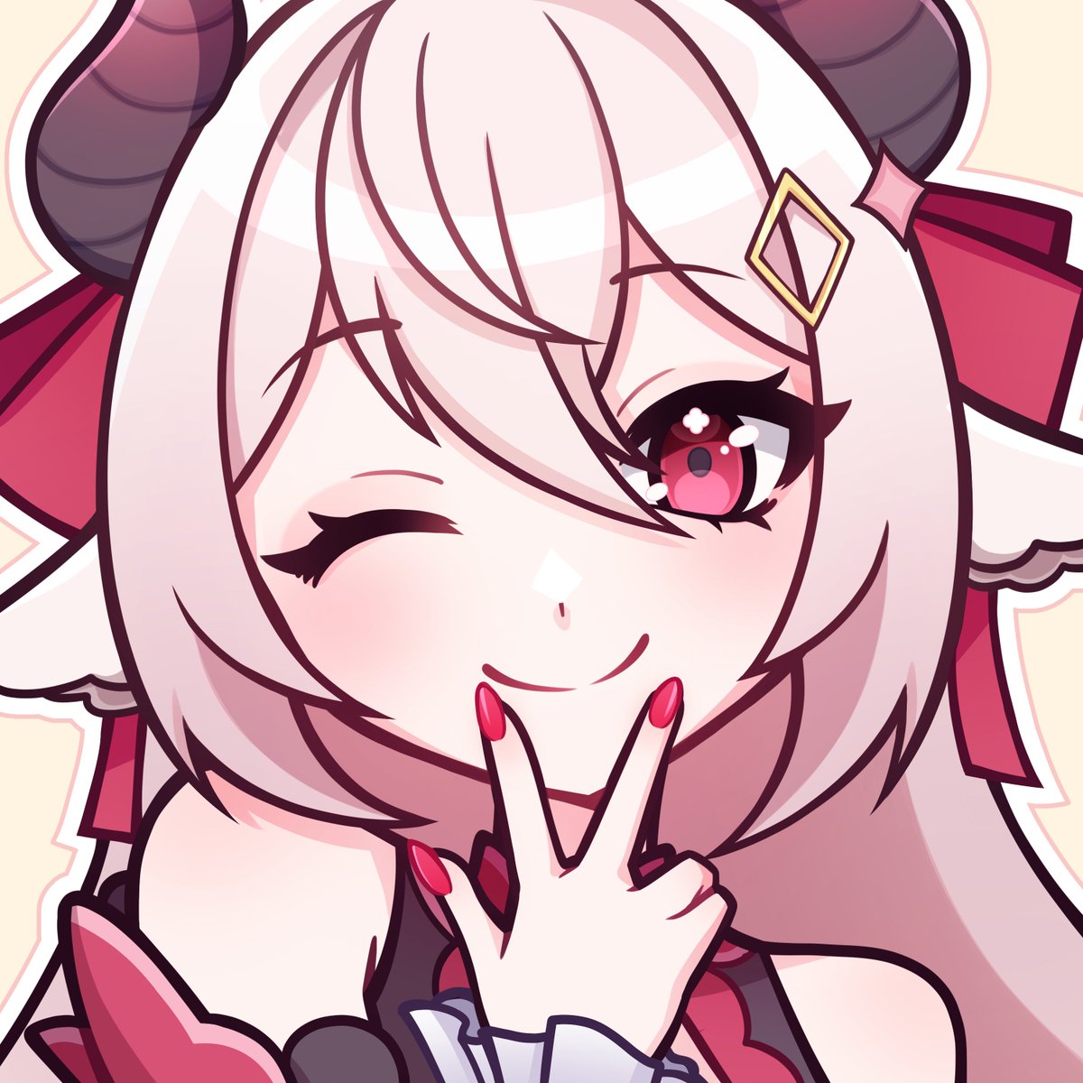 MaoVT_'s tweet image. My new icon was made by the amazing
@MitzyMeep 
The artist was everything that I could have ever hoped for when making this and I think they&apos;d be able to make your idea come to life too!
GO CHECK THEM OUT -&amp;gt;