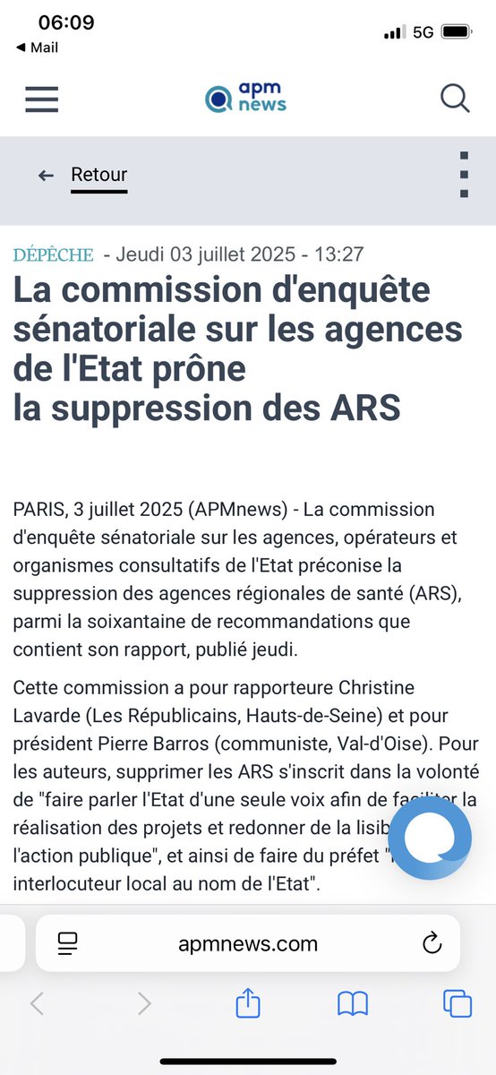 Oui oui oui 👏 <a href="/Senat/">Sénat</a> poke <a href="/APMinfos/">APMnews.com</a>