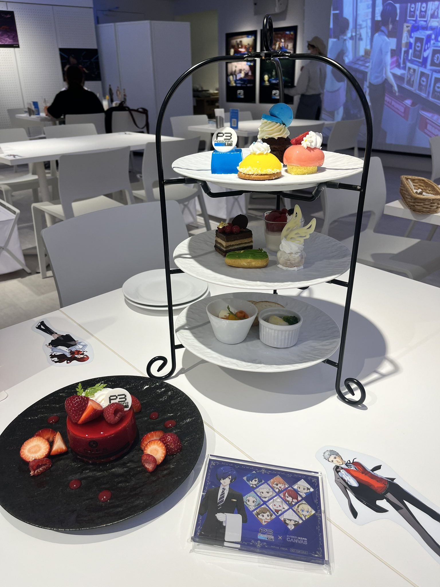ペルソナ3 P3R アクリルブロック アフタヌーンティー プリンスホテル ペルソナ3 P3R アクリルブロック アフタヌーンティー プリンス