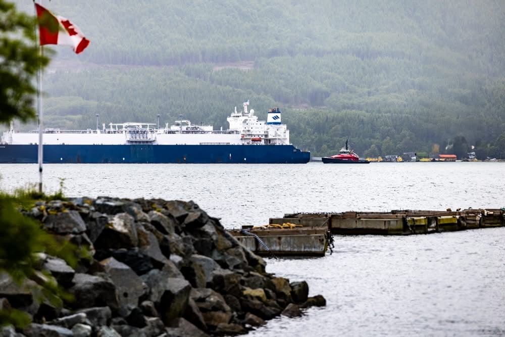 ClaireRattee's tweet image. A historic moment for Canada this week, on July 1st, the Gaslog Glasgow departed Kitimat carrying Canada’s first-ever LNG export bound for Asia—a monumental step for our country and a proud milestone for British Columbia.
This isn’t just a shipment—it’s the launch of a new era…