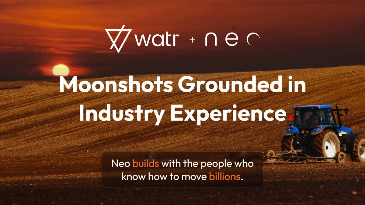 Neo is where we land moonshots in commodities. You don’t break into legacy industries by ignoring facts and shooting from the hip.

You do it by building better systems with the people who’ve moved billions before.