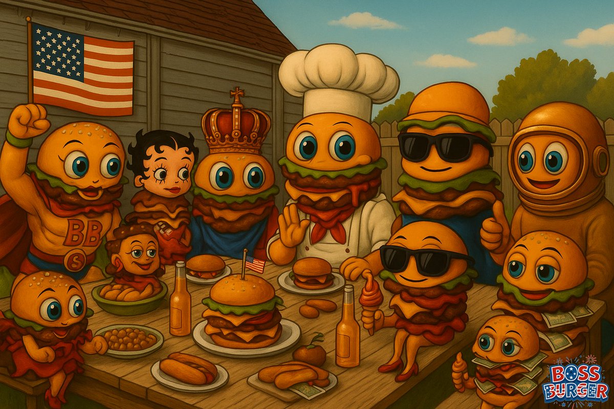 No better way to celebrate the 4th than with the crew, burgers, and backyard vibes. 🇺🇸🍔🔥
#BossBurger #FourthOfJuly #GrillSquad