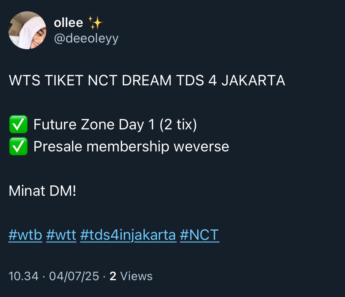 wireditboy's tweet photo. PENIPU SCAMMER TIKET TICKET NCT DREAM TDS4 IN JAKARTA (cek pinned tweet)

@ deeoleyy
@ deeoleyy

@ myb3cce
@ myb3cce

t. wts wtb tds4 tds 4 nct dream jkt jakarta penipu tiket scam scammer https://t.co/tJyiGugk6o