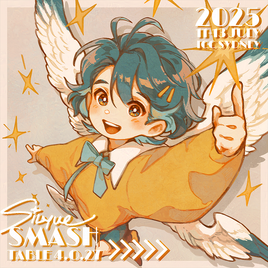 silyue's tweet photo. RTs appreciated!🧡

Catalogue for @smashcon 2025 ✨

Next weekend 12-13th Jul
including the Friday evening!

See y’all at Level 4, Aisle O27 ✌️

#smashcon #smashcon2025 https://t.co/ebyLEXCLA9
