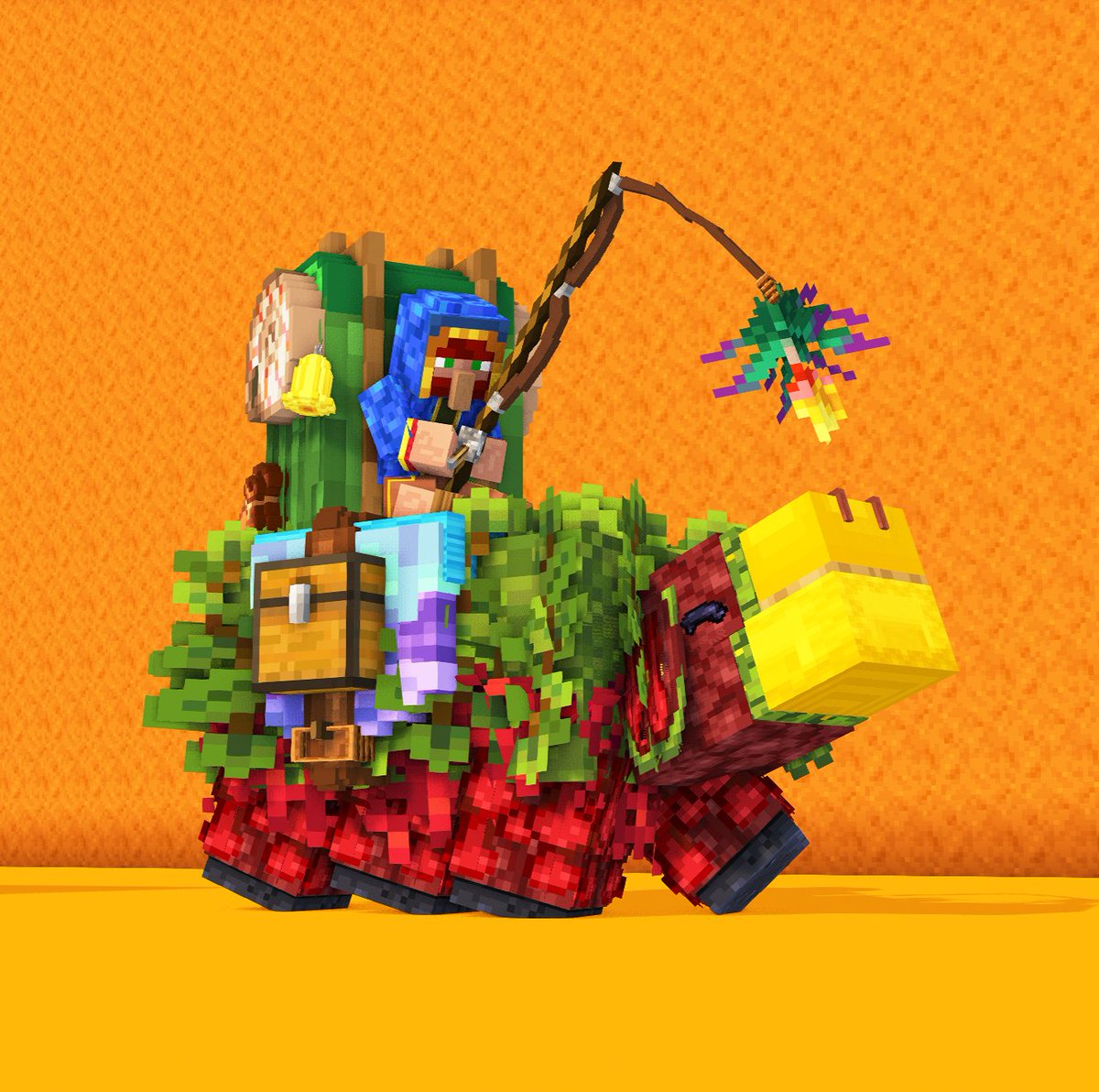 Wandering Trader’s Adventure - Sniffer
Made with display Entities 
#minecraft #minecraftbuilds #snifferminecraft