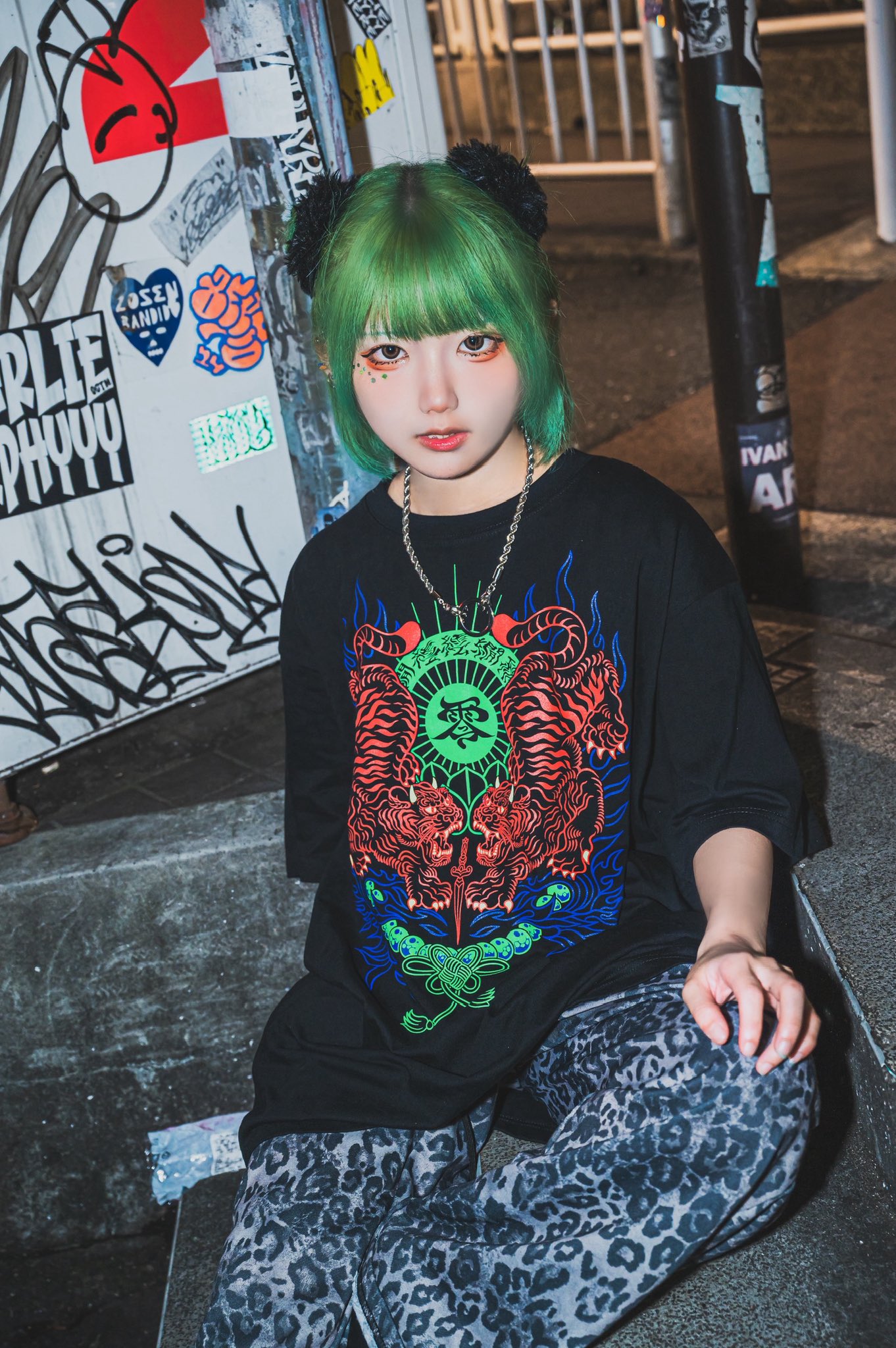 gibous 東京13零式 東京13零式(トウキョウイチサンゼロシキ) L/S T-Shirt 予兆