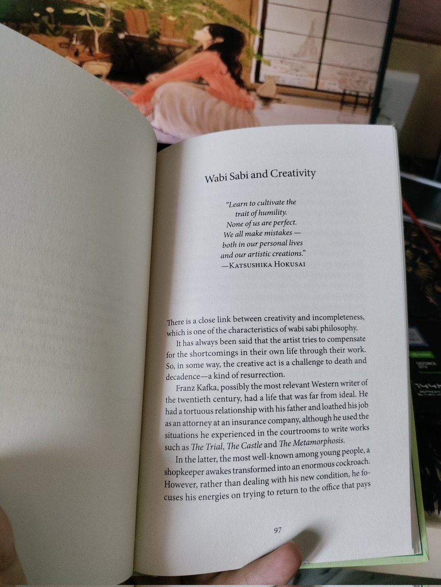 ankitsahu125's tweet image. "...artist tries to compensate for the shortcomings in their own life through their work. So, in some way, the creative act is a challenge to death and decadence-a kind of resurrection."
Nobui suzuki | Wabi Sabi