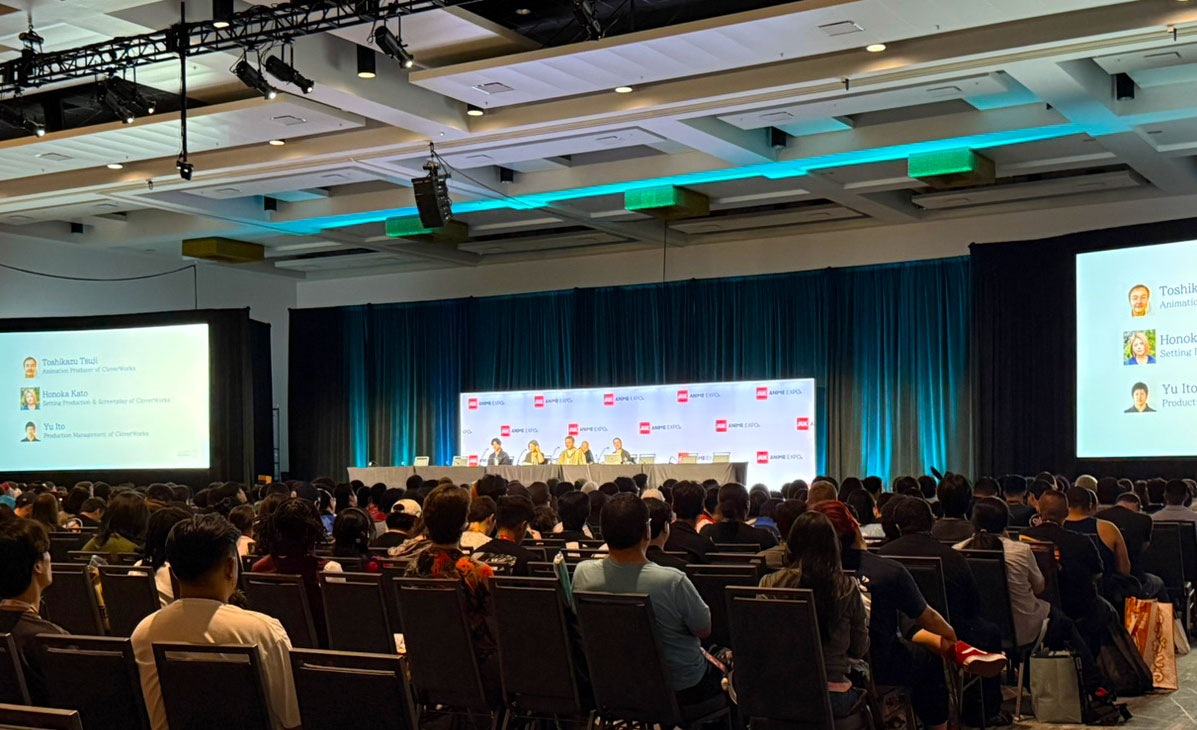 Thank you for coming to CloverWorks Industry Panel!

#AX2025
#AnimeExpo
#CloverWorks