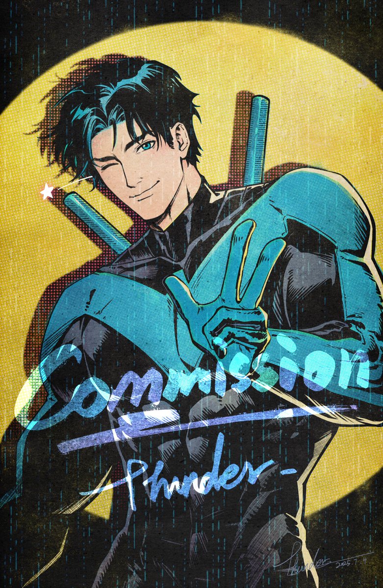 mirage4047s's tweet image. #Nightwing 稿件