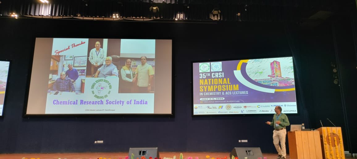 Prof. Tokeer Ahmad (@ahmadtokeer) on Twitter photo Glimpses of CRSI Medal Lecture in 35th <a href="/ChemResSocIndia/">Chemical Research Society of India (CRSI)</a> Meeting at <a href="/ChemistryIitgn/">Chemistry IITGN</a>. Grateful and thanks to Profs. Goverdhan Mehta, <a href="/SouravP32813910/">Sourav Pal</a>, KN Ganesh, <a href="/maitrau/">Uday Maitra</a>, N Satyamurthy, Natarajan, <a href="/DiwanProf/">Prof Diwan S Rawat</a> for their presence during my Medal talk.
<a href="/jmiu_official/">Jamia Millia Islamia (NAAC A++ Grade Central Univ)</a> <a href="/ACSPublications/">ACS Publications</a> Glimpses of CRSI Medal Lecture in 35th <a href="/ChemResSocIndia/">Chemical Research Society of India (CRSI)</a> Meeting at <a href="/ChemistryIitgn/">Chemistry IITGN</a>. Grateful and thanks to Profs. Goverdhan Mehta, <a href="/SouravP32813910/">Sourav Pal</a>, KN Ganesh, <a href="/maitrau/">Uday Maitra</a>, N Satyamurthy, Natarajan, <a href="/DiwanProf/">Prof Diwan S Rawat</a> for their presence during my Medal talk.
<a href="/jmiu_official/">Jamia Millia Islamia (NAAC A++ Grade Central Univ)</a> <a href="/ACSPublications/">ACS Publications</a>