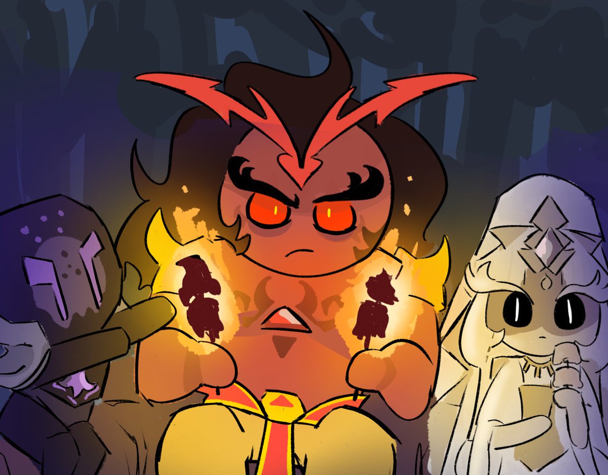otterbonice's tweet image. Huye pronto de ahí Pure Vanilla
#cookierunkingdomfanart #shadowvanilla