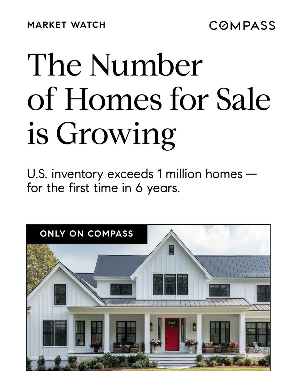 KevinHoffman22's tweet photo. The market is giving you more options than we've had in years. Make sure you're actually seeing all of them.

Ready to expand your search beyond the basics? 

DM me - let's get you access to everything that's out there.

#CompassAdvantage #RealEstate #HomeBuying https://t.co/jMRkcjcE77