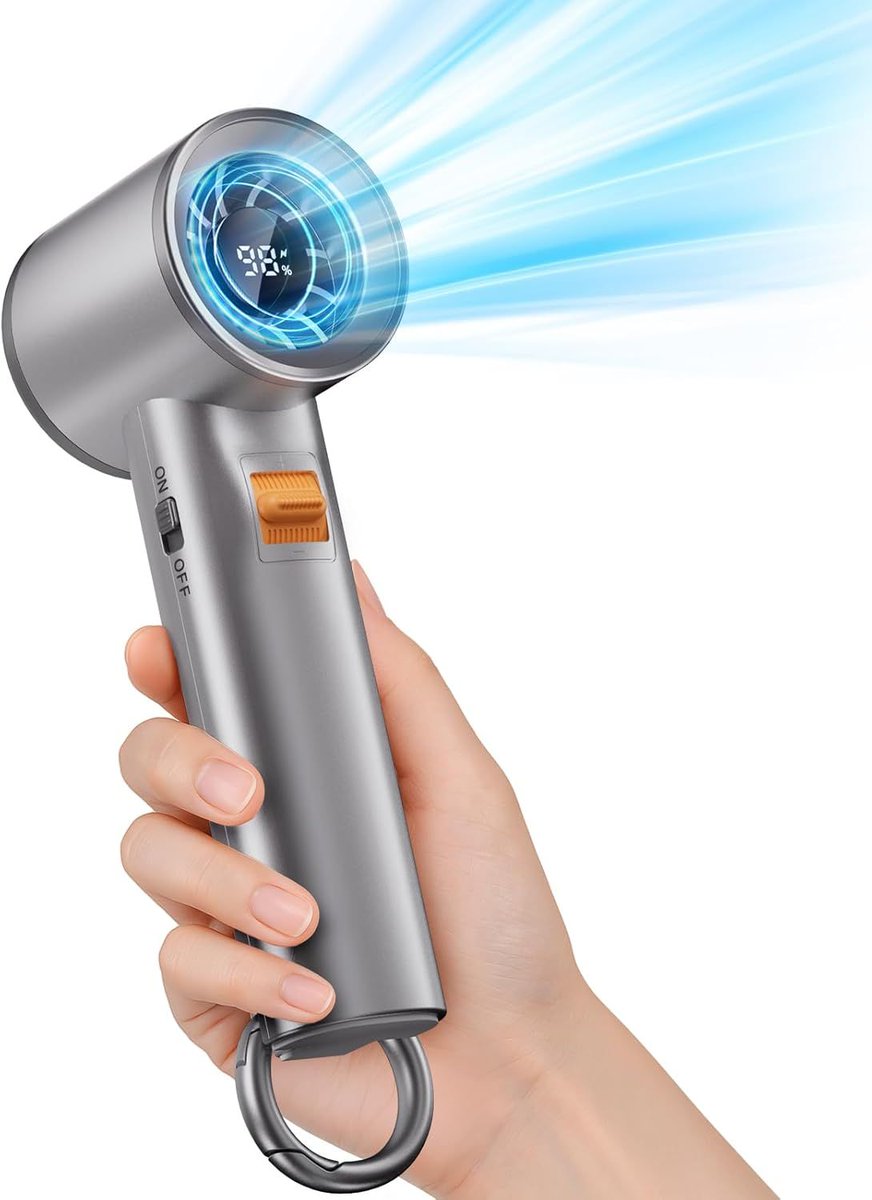 buggingdeals's tweet photo. Portable Handheld Turbo Fan 🌬️ 100 Speeds + 20Hrs Runtime #ad
40% OFF – Now \$15.59 | Was \$25.99 w/code DUXTDUKM (Ends 7/16)
➡️ https://t.co/EcAoKPd3UH
\#CampingGear #AmazonFinds #PatioEssentials https://t.co/cPLUhzH2Fe