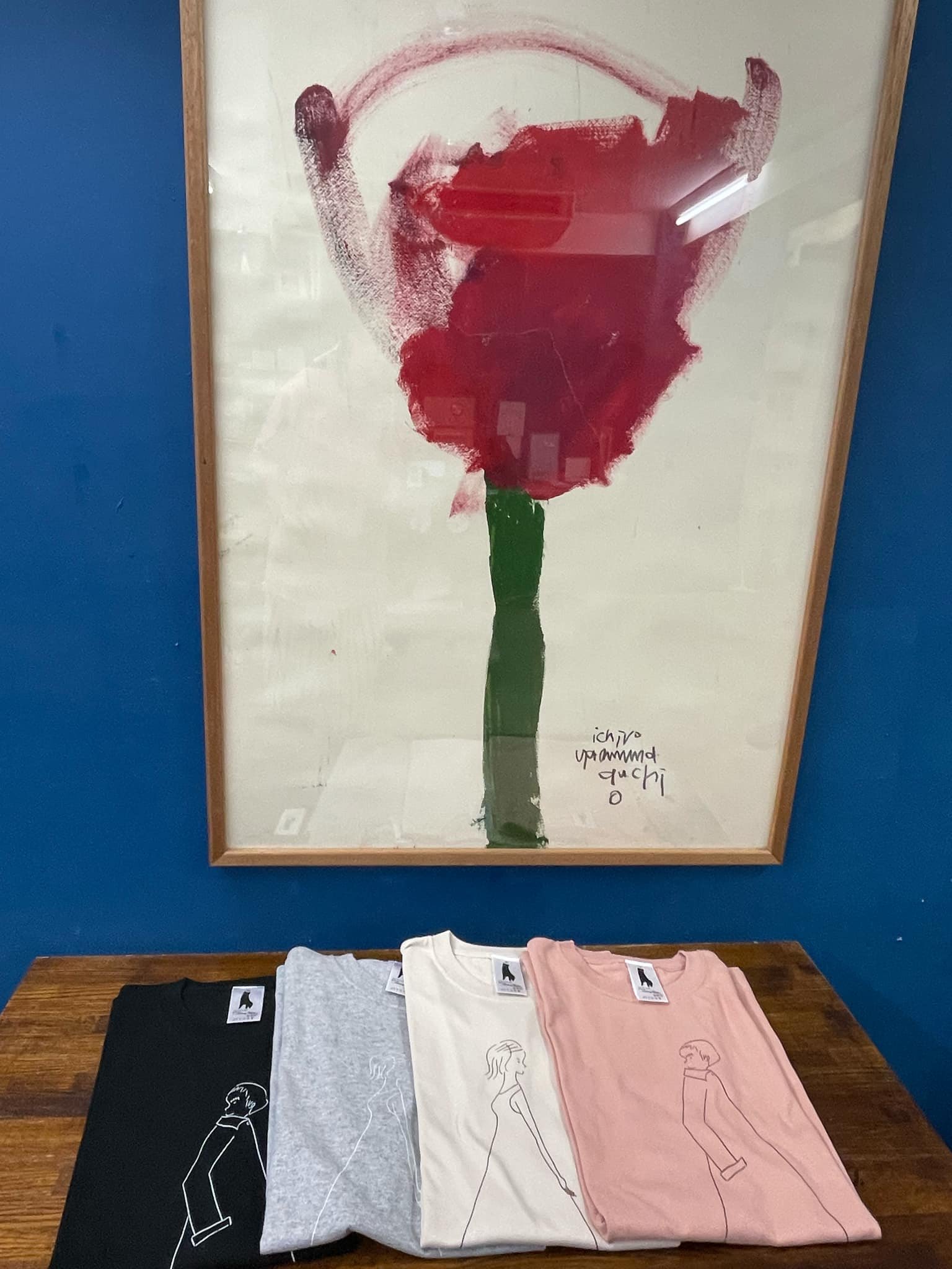 【新品】山口一郎　原画 山口一郎 原画 ichiro yamaguchi 絵 一点物Lサイズ