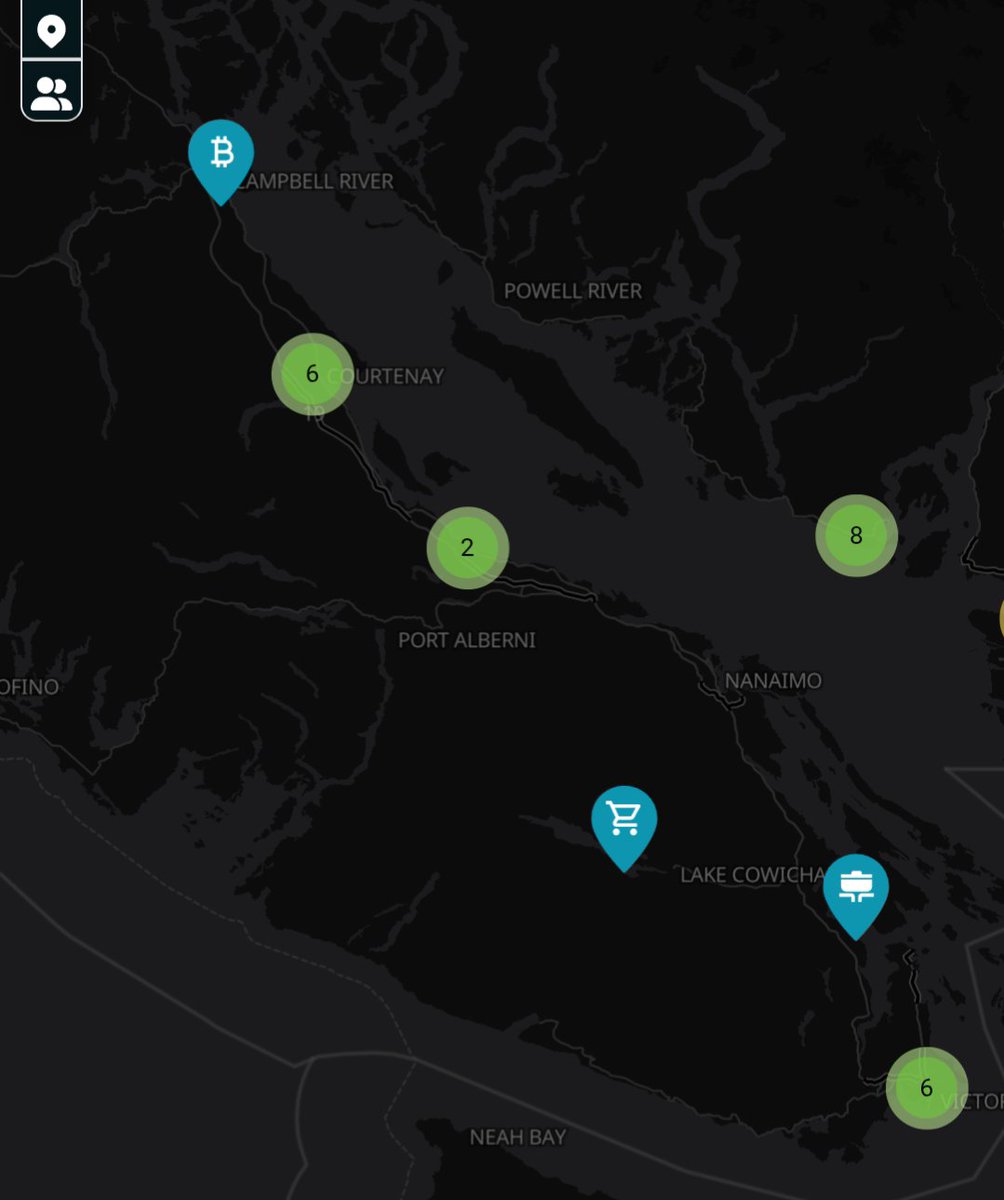 Forrest (@forresthodl) on Twitter photo Comox Valley just caught up to the biggest city on Vancouver island for businesses accepting Bitcoin.
Hey <a href="/uvicbtc21m/">UVic Bitcoin Club</a> how about a friendly onboarding competition with your northern Bitcoin neighbors π Comox Valley just caught up to the biggest city on Vancouver island for businesses accepting Bitcoin.
Hey <a href="/uvicbtc21m/">UVic Bitcoin Club</a> how about a friendly onboarding competition with your northern Bitcoin neighbors π