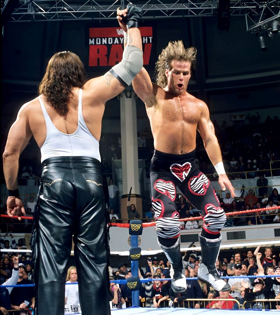 Gimme a very high five! 🖐🏻 #WWF #WWE #Diesel #ShawnMichaels