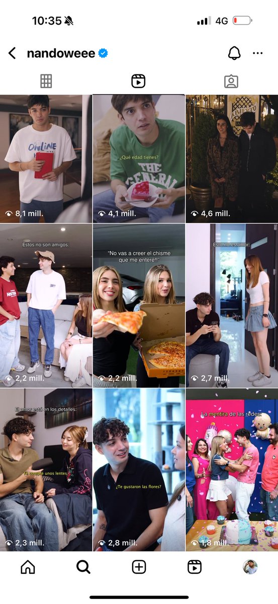 Mi hermano <a href="/NandoAventurero/">Nando</a> es de los mejores creadores de habla hispana pero no están listos para discutir eso, el tiempo lo va a poner en su lugar, en algún tiempo volveré a este tuit 🤌🏻