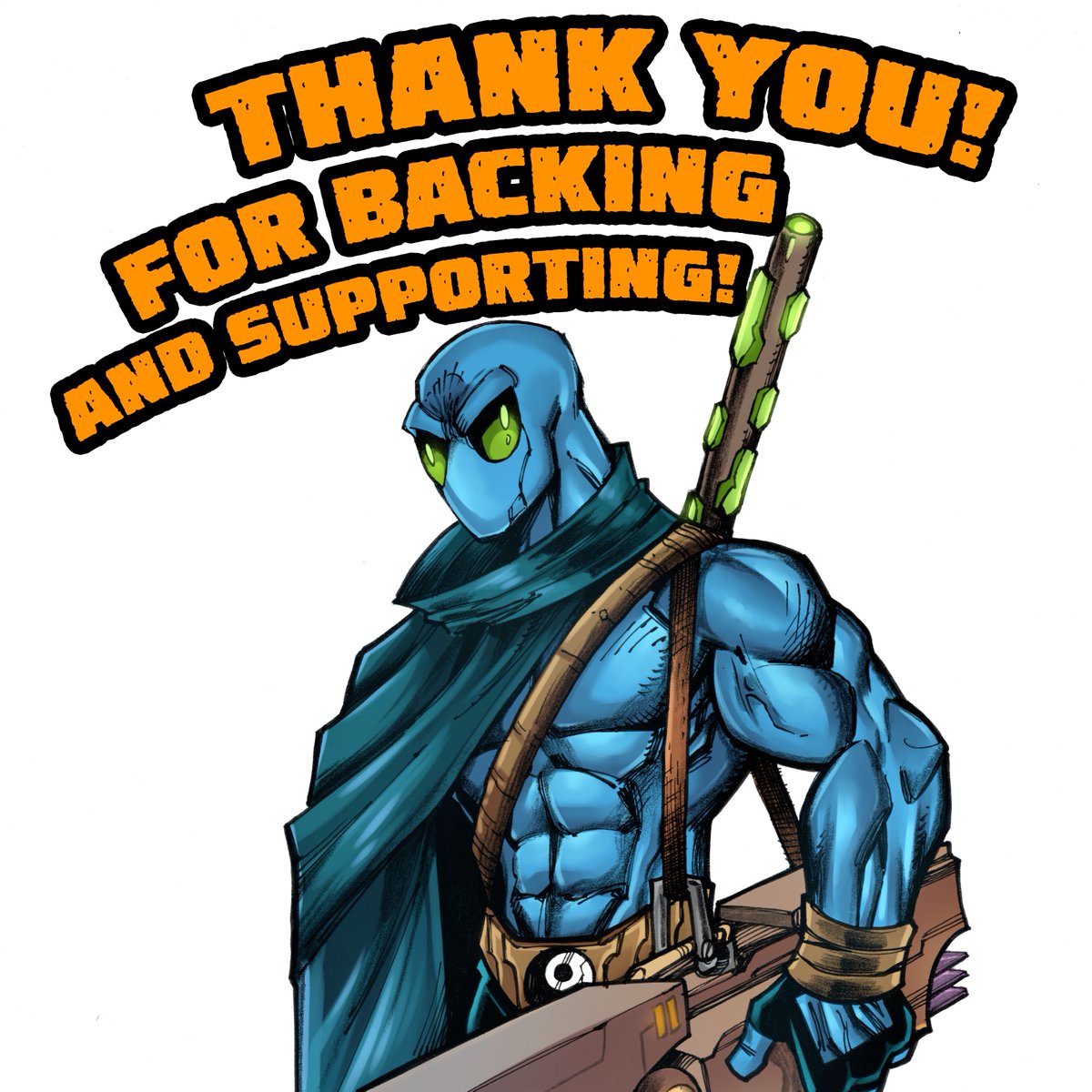 Big thank you to everyone who backed our new ZEN Bounty Wars #2 issue! Campaigning part is over and now it's back to work- I cant wait to share this story with you guys! - thanks again and we wish you all a great 4th of July! :D