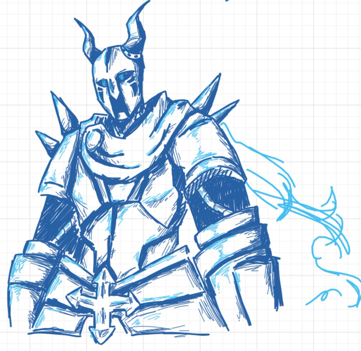 Wilyums3's tweet image. I was doodling on a whiteboard with friends then suddenly I wasn’t doodling I was just possessed