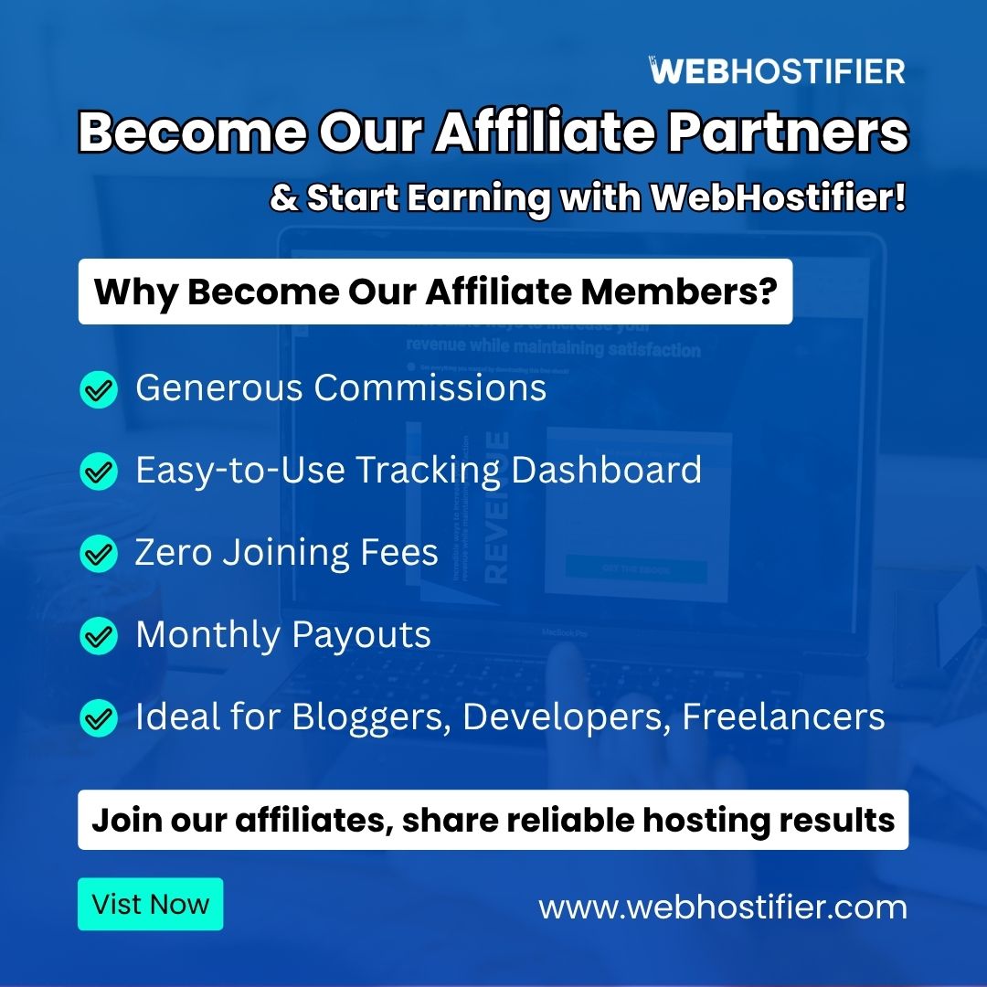webhostifier's tweet image. Earn monthly with the WebHostifier Affiliate Program!

No joining fees
Easy dashboard
Commissions that pay

Perfect for devs, bloggers &amp;amp; freelancers.

Join now 👉 webhostifier.com

#WebHostifier #AffiliateIncome #EarnOnline