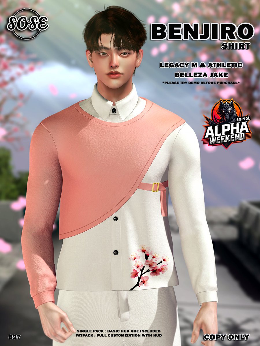JDS_SL's tweet photo. ON THE WEEKEND at Mainstore.
ALPHA weekend sale. 

https://t.co/uVKApEtqHO

PLEASE TRY DEMO BEFORE PURCHASE.
#SecondLife #Weekendsale #sale https://t.co/4aaI9tTpDk