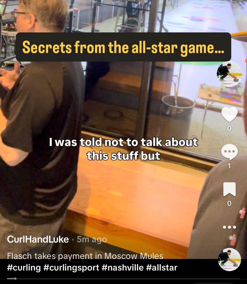 Fun fact about this caption: Moscow Mules appeared to be a new discovery to the Canadian guys 

#tiktoktonight #instagramtomorrow #soitgoes #allstar #curling