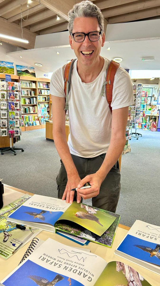 Amazing timing the other day as Andrew Fusek Peters popped in just after we’d taken delivery of his new book, so he was kind enough to sign some for us.
On sale in our shop now