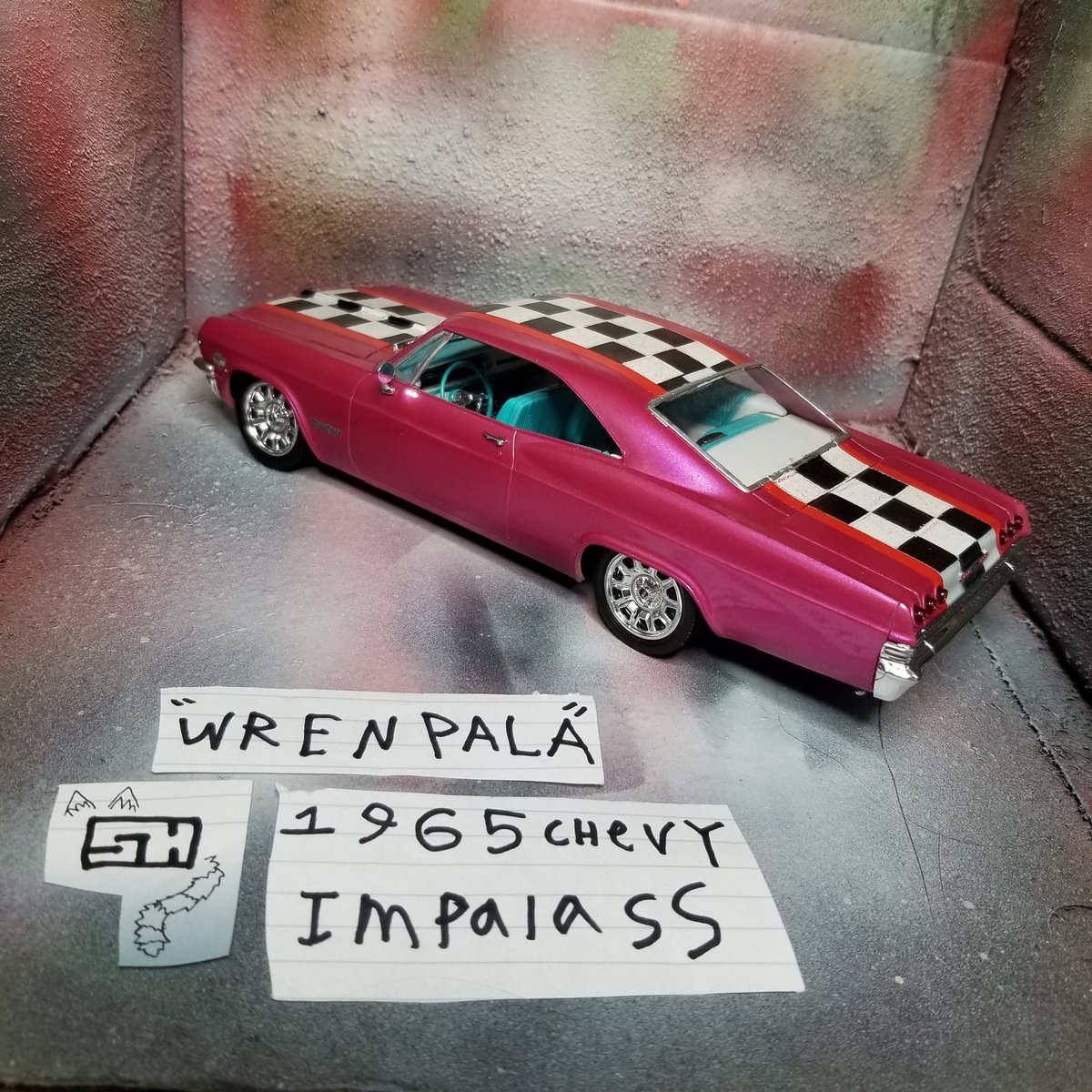 SH_diecast's tweet photo. finished an impala, hope you all enjoy!
#scalemodel #modelcar #modelmaking #chevy #turbodork #chevyimpala #65impala #impala https://t.co/JB0YBVkPfH