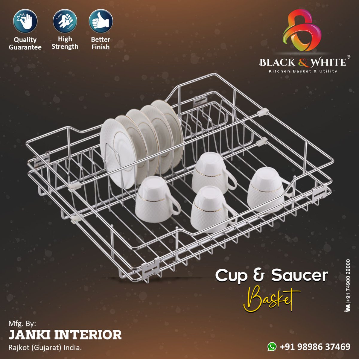 ibais_hardware's tweet photo. JANKI INTERIOR (RAJKOT)
For enquiry via WhatsApp click:
https://t.co/Bw0lx6ZADg
Channdresh Patel - 98986 37469
#cupbasket #saucerbasket #kitchenbasket #kitchenware #kitchenhardware #kitchenpantry #kitchencabinet #kitchenunit
.
@ibais_hardware https://t.co/yJbOCgk6f0