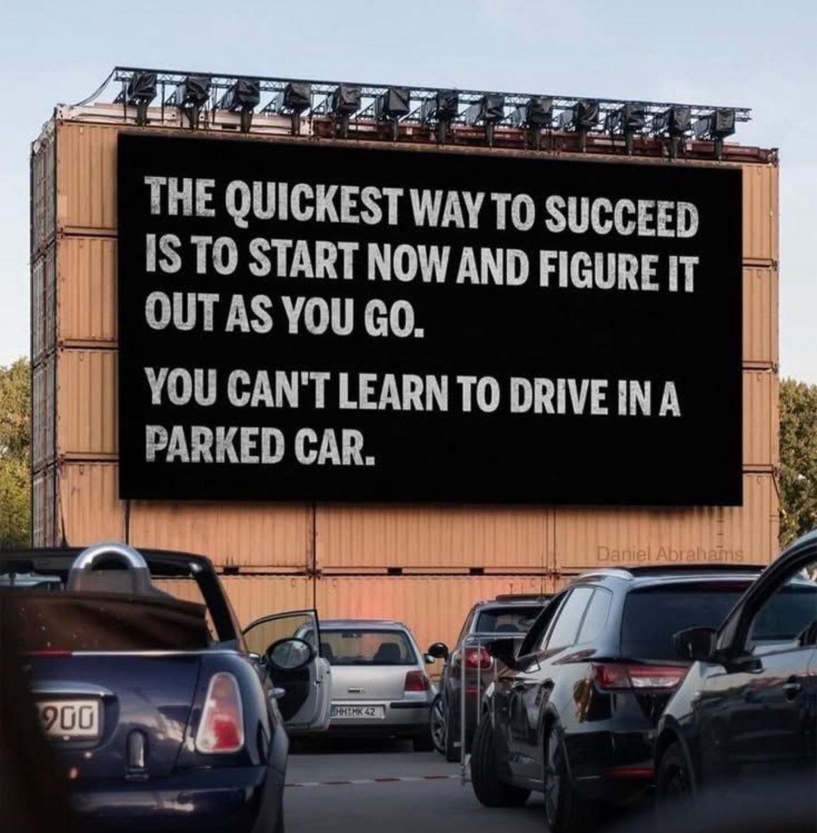 cobyculbertson's tweet image. 🚗 Get out of the parked car. Start driving toward success.

Whatever road you choose, you’ll figure it out along the way.

#TakeTheWheel #MindsetShift #TrustTheProcess #MomentumMatters #DriveToThrive