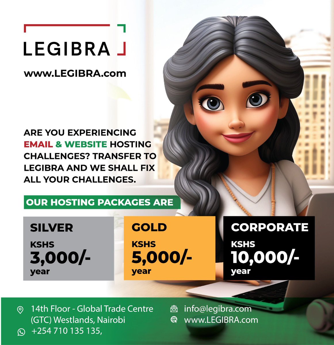 legibra's tweet photo. For top shelf Domain Registration &amp; Hosting services.

✅UNLIMITED including .CO.KE domain Kshs 3,000/Year
✅UNLIMITED including .COM domain Kshs 5,000/Year
✅UNLIMITED for CORPORATES Kshs 10,000/Year

Contact LEGIBRA ☎️/📞/📲/ +254 710 135135 🇰🇪

#Website #DigitalMarketing https://t.co/5PNrNzl0oT