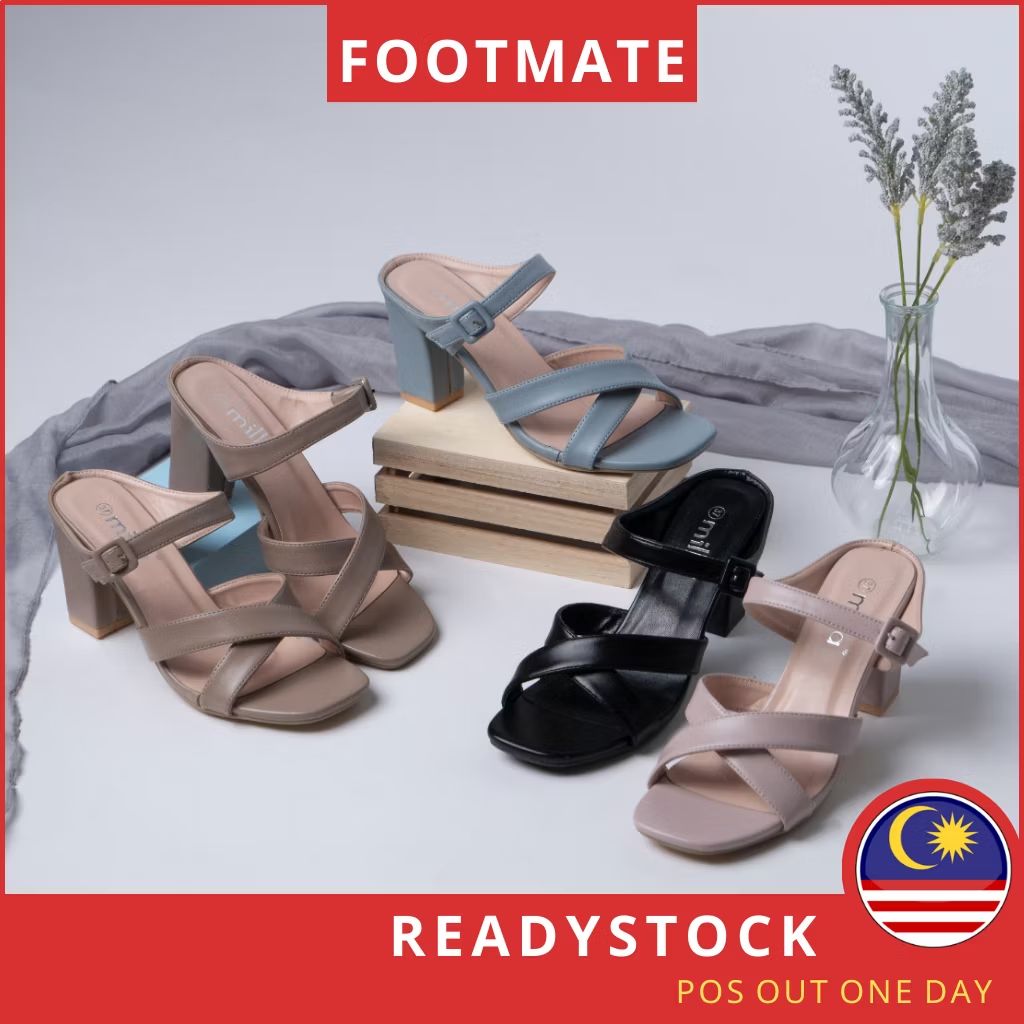 janaki271's tweet photo. Check out Footmate Cross Strape Milla Women Heels Women High Heels Kasut Tinggi Perempuan Kasut Perempuan for RM35.95. Get it on Shopee now! https://t.co/f32z0so405 https://t.co/h0aMSwEGPa