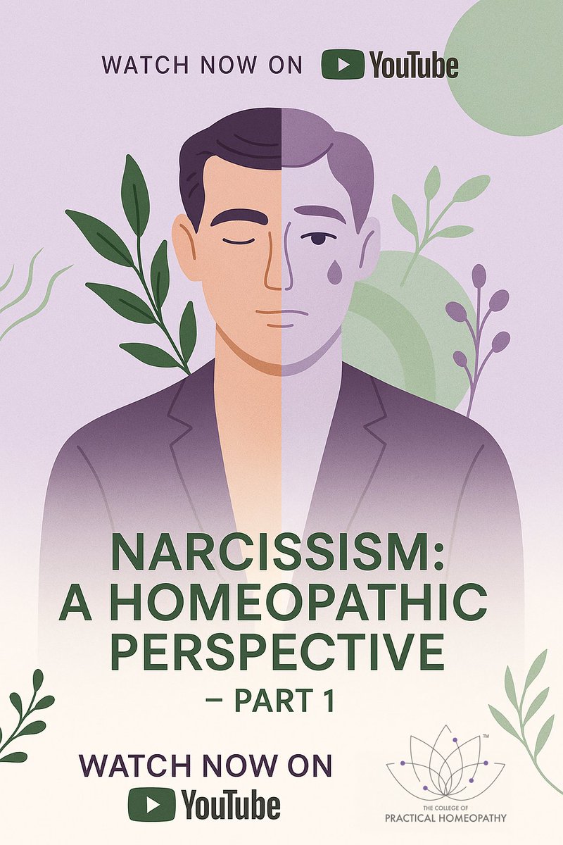 learnhomeopathy's tweet photo. 🧠 Missed our webinar? Watch it now!
An insightful session exploring the complex dynamics of narcissism through the lens of homeopathy. 
📺 https://t.co/KPlXqrAbGB 
👍 Don’t forget to like, subscribe, and hit the bell to stay updated on future content! https://t.co/Fbivl0BtMF