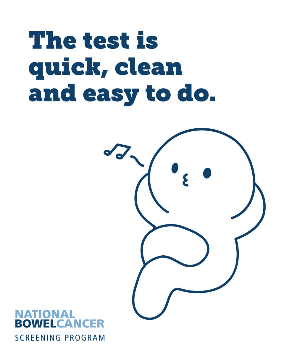 healthgovau's tweet photo. Don’t procrastinate - complete your free #BowelScreening test. Early detection of #BowelCancer leads to 90% of cases being treated successfully. Lost or expired kit?
Order yours today at 💻 https://t.co/lf1Ms81gZ1 https://t.co/qW6pcUiFvc