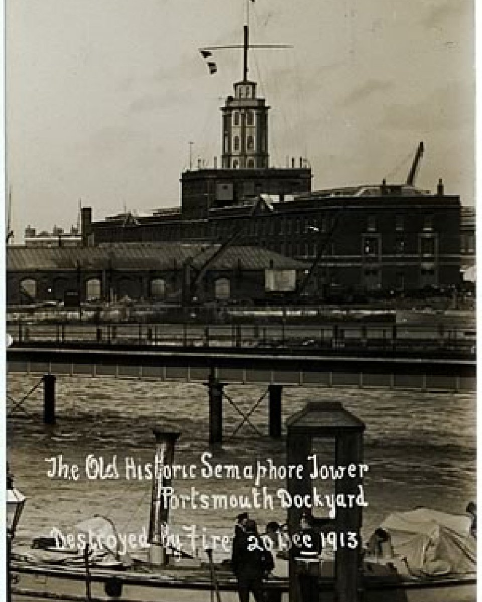NatMuseumRN's tweet image. 🗓️ #OnThisDay - 4 July 1930 - the Semaphore Tower in HM Naval Base Portsmouth was opened after the previous was destroyed by fire in 1913. Two lives were tragically lost.
The mast was taken from German Cruiser Nurnberg which was scuttled at Scapa Flow.
bit.ly/3nZHXeD