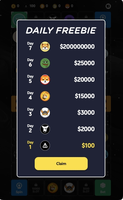 📢Update Notice:

- A new 7-day login reward for new players is now live — log in daily to claim free coins.

- TON payments have been optimized to fix issues that previously occurred with Premium subscriptions, check-ins, and energy purchases.