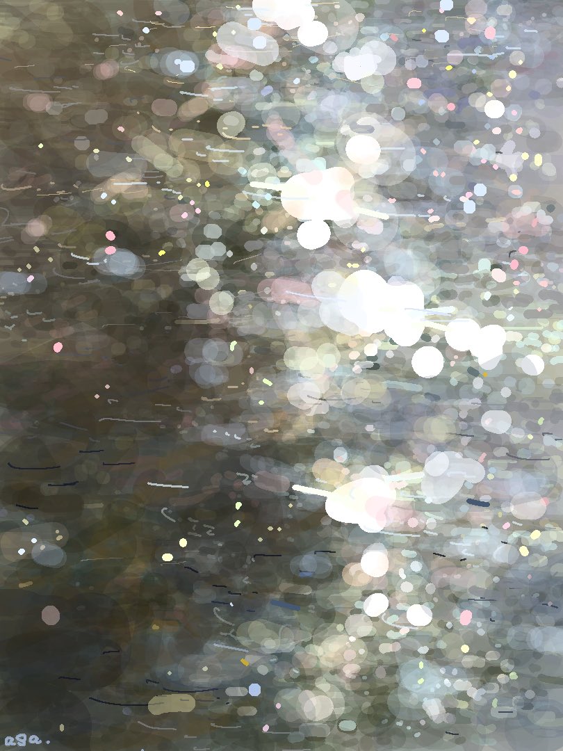 ひかり穏やかに流れゆく。
#イラスト