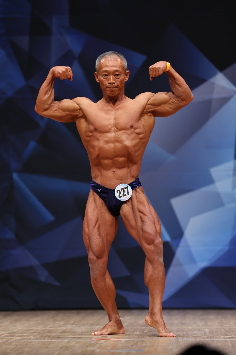 getsubo's tweet photo. 6.28 東京クラス別選手権

衝撃の60歳
紙田由起夫選手

別カット https://t.co/7NKkFwVG3Q