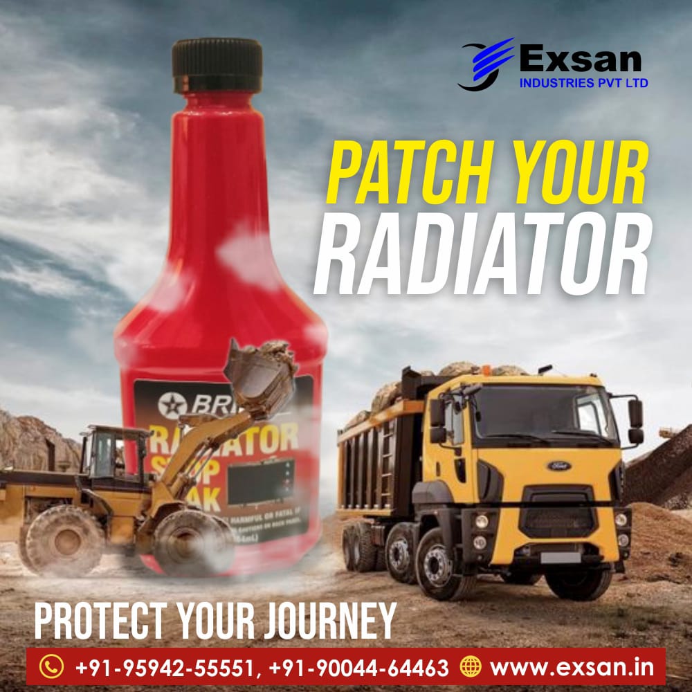 🧊 Cracks, leaks, or pinholes? Seal them in minutes with Exsan Radiator Stop Leak! Trusted by workshops, ready for the road. No clogs. Just protection.
🔧 Learn more: EXSAN.IN 📞 095942 55551 📍 Factory tour: bit.ly/3TgxmM1