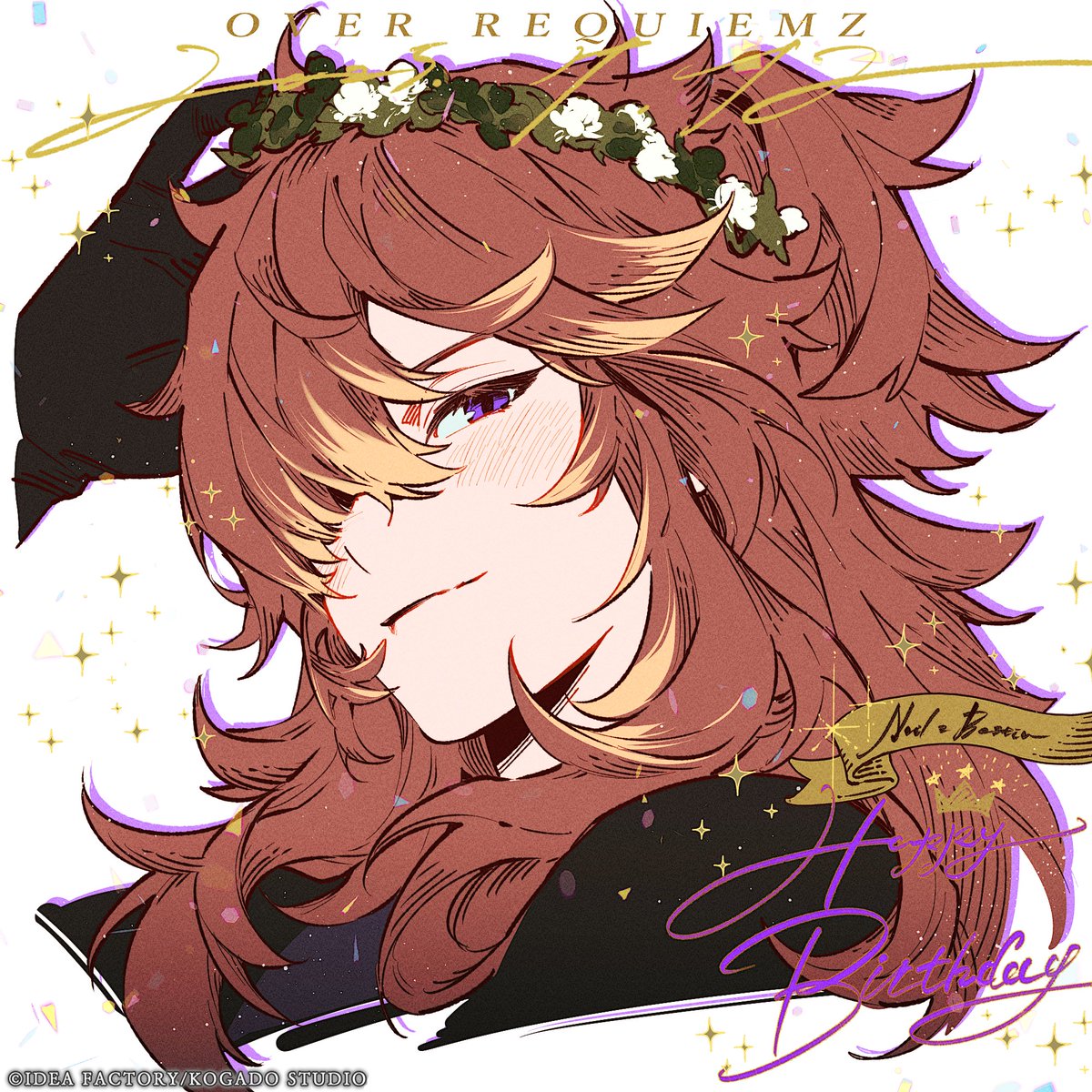 OvereqZ_otomate's tweet image. 【誕生日】
🧭7/12
ノイル・ベスティア(CV:#鈴木崚汰)
「オマエと一緒に、こうして
一歩ずつ前に進めるのが嬉しいんだよ。
……祝ってくれて、ありがとな」
#オバレク #オトメイト