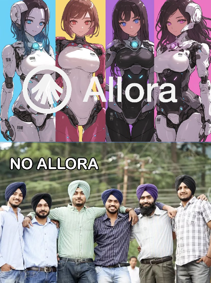 pick your AI agent carefully

pick Allora
