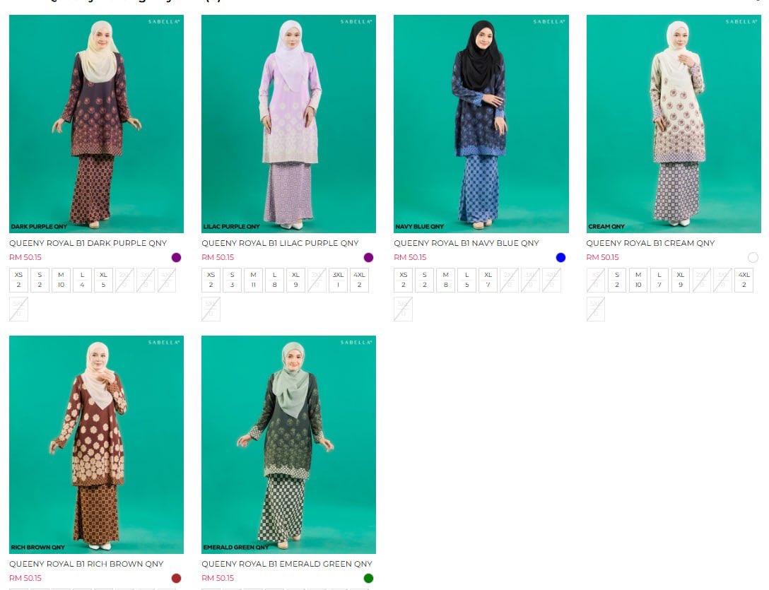 diarisbazaar's tweet photo. 🛍 QUEENY ROYAL
❌ Harga NORMAL: RM 79/pasang
✅ Harga PROMO: RM 59/pasang

🔥Jimat RM20🔥

Website order:
https://t.co/1aDGjtBwxI

Whatsapp:
https://t.co/lPOLEBktay

Shopee:
https://t.co/DzUZEMqqCy https://t.co/rtc7Y6l4Nc