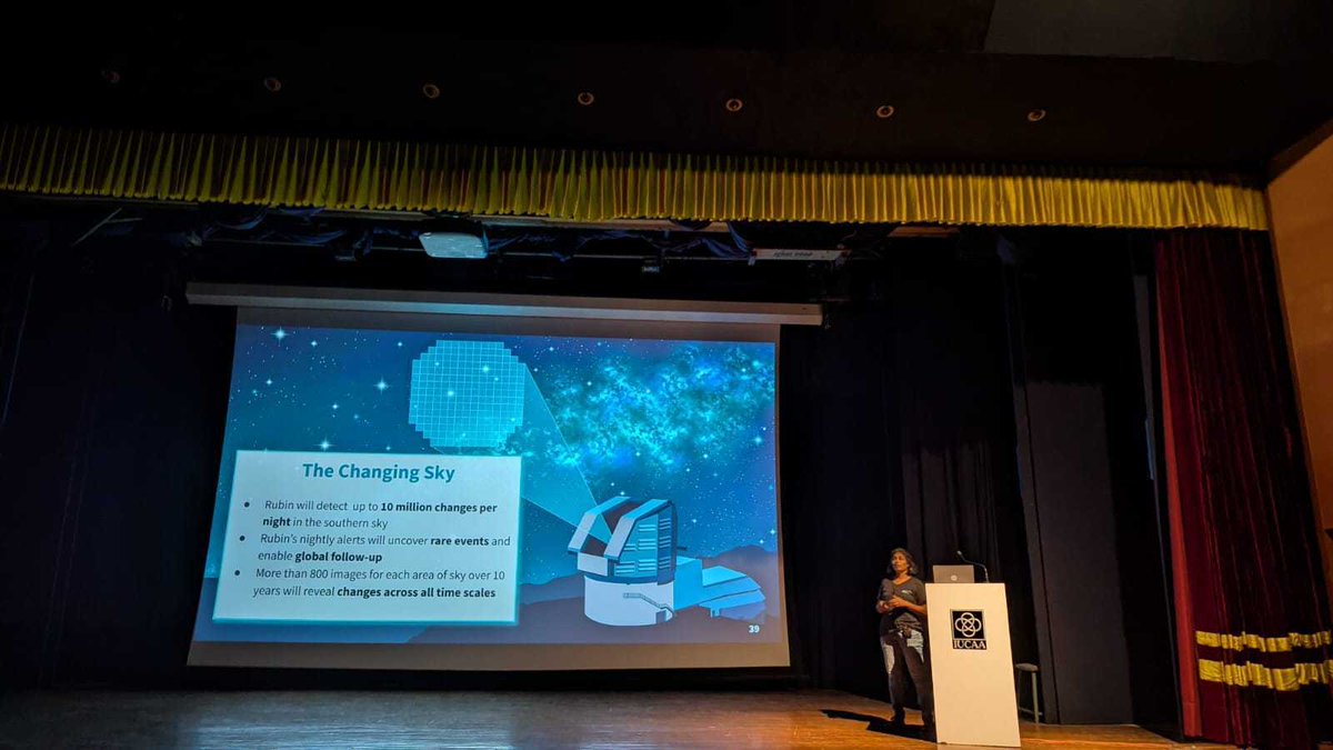 On account of the International Asteroid Day on June 30, 2025, NCRA's Yogesh Wadadekar and IUCAA's Surhud More and Anupreeta More delivered a public lecture about the advances in scientific understanding that the new Vera C Rubin observatory will make in the next 10 years.