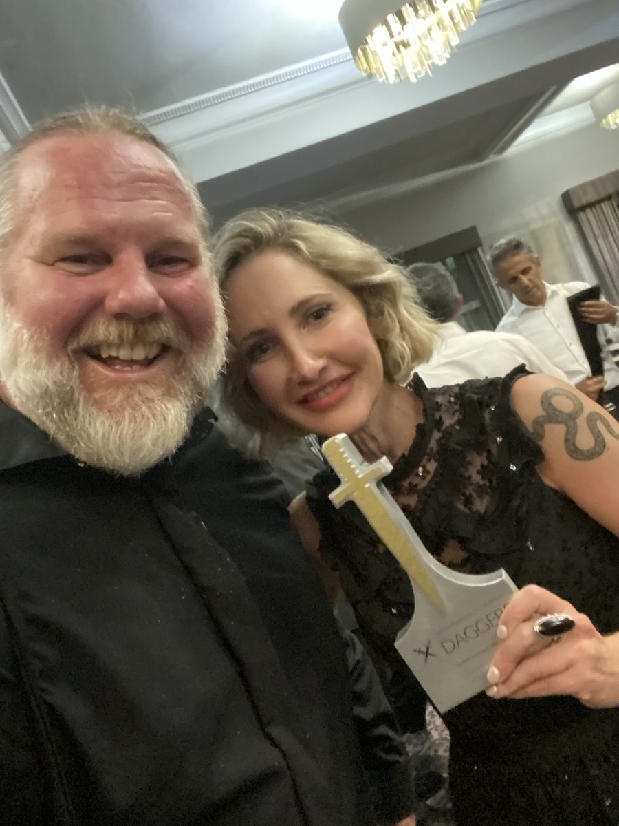 Craig Sisterson (@craigsisterson) on Twitter photo Very cool to witness this last night at <a href="/The_CWA/">The Crime Writers’ Association</a> Daggers. <a href="/Anna_Mazz/">Anna Mazzola - Updates only.</a> is a superb writer, and person. Lots of love in the room for her winning the prestigious Gold Dagger for THE BOOK OF SECRETS, from a brilliant shortlist of fabulous crime titles. #CWADaggers <a href="/orionbooks/">Orion Publishing</a> Very cool to witness this last night at <a href="/The_CWA/">The Crime Writers’ Association</a> Daggers. <a href="/Anna_Mazz/">Anna Mazzola - Updates only.</a> is a superb writer, and person. Lots of love in the room for her winning the prestigious Gold Dagger for THE BOOK OF SECRETS, from a brilliant shortlist of fabulous crime titles. #CWADaggers <a href="/orionbooks/">Orion Publishing</a>